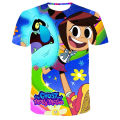 New Disney T-Shirts The Ghost And Molly Mcgee Cartoon Anime 3D Print Men Women Fashion Oversized T Shirt Kids Tees Tops Clothing. 