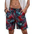 Hawaii beach shorts for men casual short pants 3D printed flower elastic waist board shorts pant swimsuit homme 2023 swim trunks. 