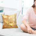 2 PCS Cushion Cover Throw Pillow Cover Pillowcover for Bedroom Office Lights. 