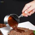 Hot Oil Pan Practical Flat Skillet Pan for Kitchen Restaurant Heating Soup 150ml. 