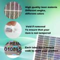 holographic sticker security seals tamper proof labels with Unique serial number safe warranty sticker void seal 1x3 cm silver. 