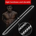 Beier Stainless Steel Necklace Trendy Chain Necklace Boy Men's Necklace Chain Silver Color LLBN1006. 