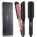 500F Hair Straightener High Temperature Flat Irons With Plasma Ions for Keratin Treatment Frizzy Hair Recovers Damaged Hair.