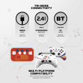 FANTECH WGP15V2S EOS PRO II SERIES MULTI-PLATFORM WIRELESS GAMING CONTROLLER STAR TWO - White.