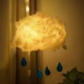 【Cathery Baby Store】DIY Cotton Cloud Shape Light Hanging Night Light For Kids Creative Gift Christmas New Year Decoration. 