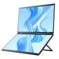 UPERFECT UStation Δ 15.6 Folding Monitor Dual Portable Display Bult-in Stand VESA OSD Menu Freely Adjust Screen For Laptop PC.