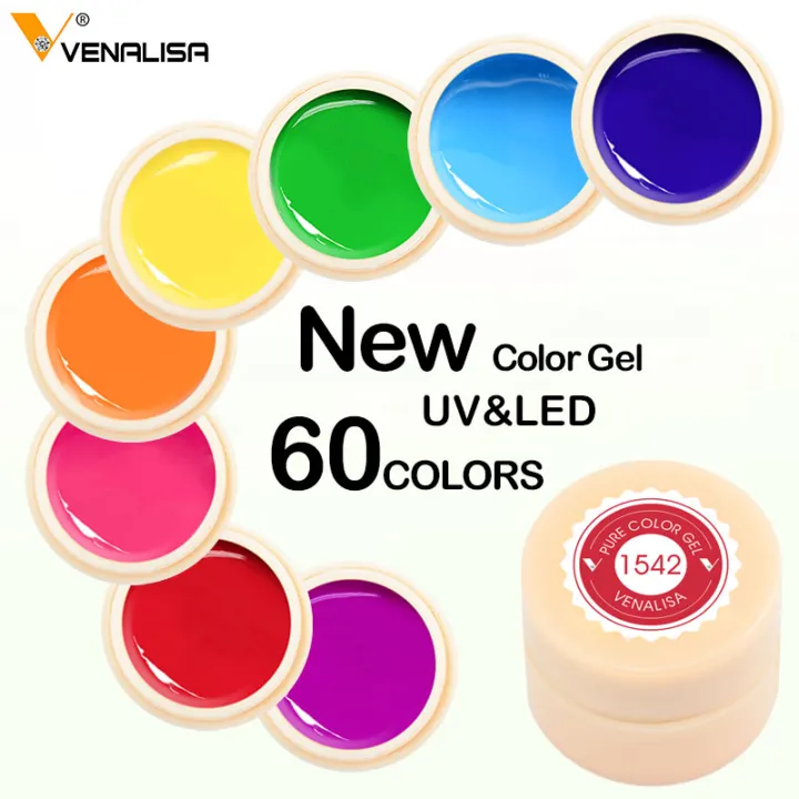 New%20Nail%20Art%20VENALISA%20Semi%20Permanent%20Enamels%20Red%20Color%20Glitter%20UV%20Paint%20Gel%20Nail%20Polish%20Sequins%20Nail%20Gel%20Varnish%20Lacquer%20Gel%20-%20Image%202