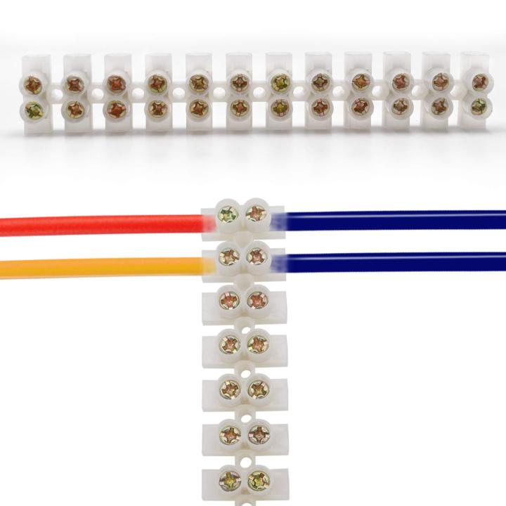 20Amp%2012%20Way%20Electrical%20Cables%20Joint%20Terminals%20AC%20220V%2020A%2012%20Point%20Screws%20Terminal%20Connector%20PVC%20Plastic%20Barrier%20Terminal%20Block%20Strip%20For%20Wire%20Joining%20-%20Image%204