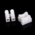 10Pcs Electrical Cable Connectors Quick Splice Lock Wire Terminals Self Locking Encounter.