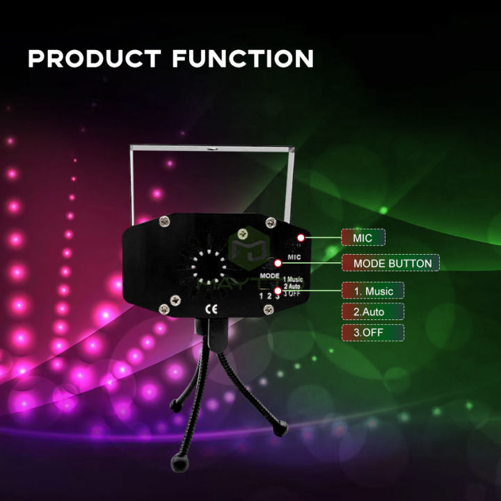 MAYTTO%20RGB%20Laser%20Stage%20Lights%2032%20Pattern%20Party%20Projector%20Lights%20DJ%20Disco%20Sound%20Activated%20Strobe%20Lights%20RGB%20LED%20Laser%20Projector%20For%20Birthday%20Wedding%20KTV%20Bar%20Concert%20USB%20Plug%20-%20Image%205