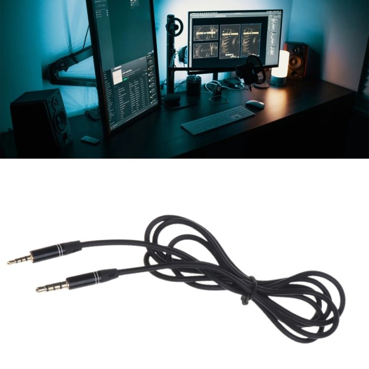 3.5mm%20to%202.5mm%20Audio%20Cable%203.5mm%20TRRS%20Jack%20Male%20to%202.5mm%20TRRS%20Jack%20Male%20Stereo%20Audio%20Mic%20Aux%20Cord%20Auxiliary%20Audio%20Cable%20-%20Image%202