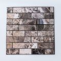 【Wweirdoo】Self Wallpaper Pvc Waterproof Stone Brick Paper Multi-Color 507 1 Pcs.