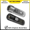 NITECORE TIKI TIKI LE USB-Rechargeable Keychain Light Triple Lihgt Sources Mini LED Flashlight Built-in Battery.