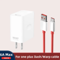 OnePlus 45W Warp Charger Block with USB C Cable for oneplus 7 pro. 