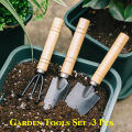 Three Pieces Garden Equipment Set For Home and Office Surrounding.