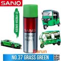 Sanvo Spray Paint (37 Green) Color Aerosol Spray Paint, Sanvo Auto Spray Paint.