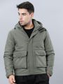 Pantoneclo Premium Quality Men's Padding Hoodie Jacket. 