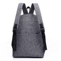 Women Men Male Canvas black Backpack College Student School Backpack Bags for Teenagers Mochila Casual Rucksack Travel Daypack.