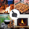 Hand Made Wooden Fireplace Blower Resistance Wood Bellows for Barbecue. 