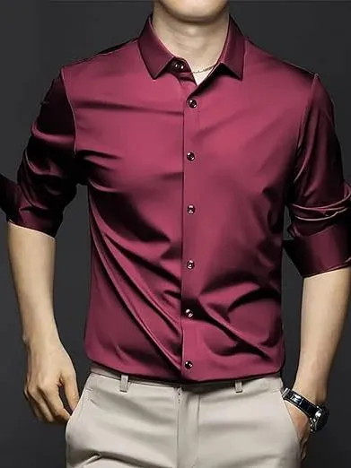 New%20Stylist%20Men's%20Long%20Sleeve%20Formal%20Shirt%20For%20Men%20-%20Image%202