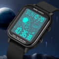 SKMEI 1971 Dual Time Watch For Men Full Waterproof High Quality Soft Silicon Strap Stylish Fashionable Digital Watch.