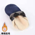 Autumn and Winter Super Soft Room Socks Adult Men's Warm Foot Sock Thickened Non-Slip Home Indoor Ankle Sock Fleece-lined Carpet Socks.