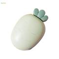 Carrot Soap Dish with Lid Cartoon Soap Holder Tray Bathroom Soap Rack for Bathroom. 