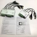 4 or 8 Channel CCTV Passive Video Balun RJ-45 UTP Twisted Pair Cable BNC Output. 