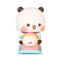 2024 Bubu Dudu Panda Bear Figure Toys Collectible Cute Action Kawaii Bear Toy Doll Ornament Home Deroc Birthday Christmas Gift. 