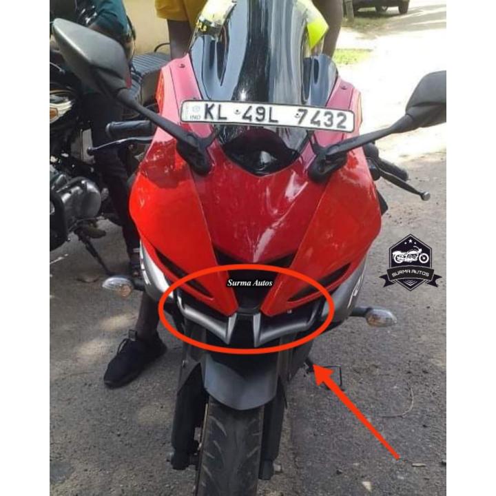 Motorcycle Front Winglet For YAMAHA R15 V3 Mini Motorbike wings | Daraz ...