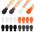 Silicone Drumstick Silent Practice Tips Drum Mute Drum Dampener Percussion Accessory Mute Replacement Musical Instruments Accessory.