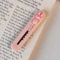 New cartoon bunny art cute mini portable unboxing tool for dismantling accounts, paper cutting knife, small knife. 