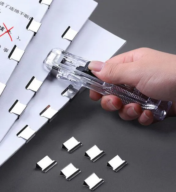 Staple%20Metal%20Clip%20Push%20Hand%20Paper%20Clipper%20With%20Refill%20Fixing%20Organizing%20Stapler%20Reusable%20Push%20Clamp%20For%20Document%20File%20Stationery%20-%20Image%206