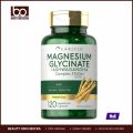 Carlyle Magnesium Glycinate 2,740mg Complex 120 Vegetarian Capsules. 