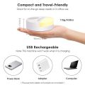 Baby White Noise Machine Kids Sleep Sound Player Night Light Timer Noise Player USB Rechargeable Timed Shutdown Sleep Machine.
