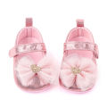 【Hengli jewelry story】(NEW)Autumn Big Bow Baby Princess Shoes Infant Girl Non-Slip Soft Sole Flats Shoes Kids Indoor Shoes 0-12 Months.