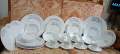 Exclusive Amboss Design 32 Pcs Dinner Set . Ceramic Dinner Set. Dining Set. Dinner Plate, Dinner Half Plate, Cup & Saucer, Sweet Bowl, Big Curry Bowl & Rice Dish Dinner Set. CD:A250..