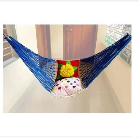 Hand Made Dulna Adult Rope bed Hanging Dulna Use For All People Large Swing Rope bed Rattan Dulna