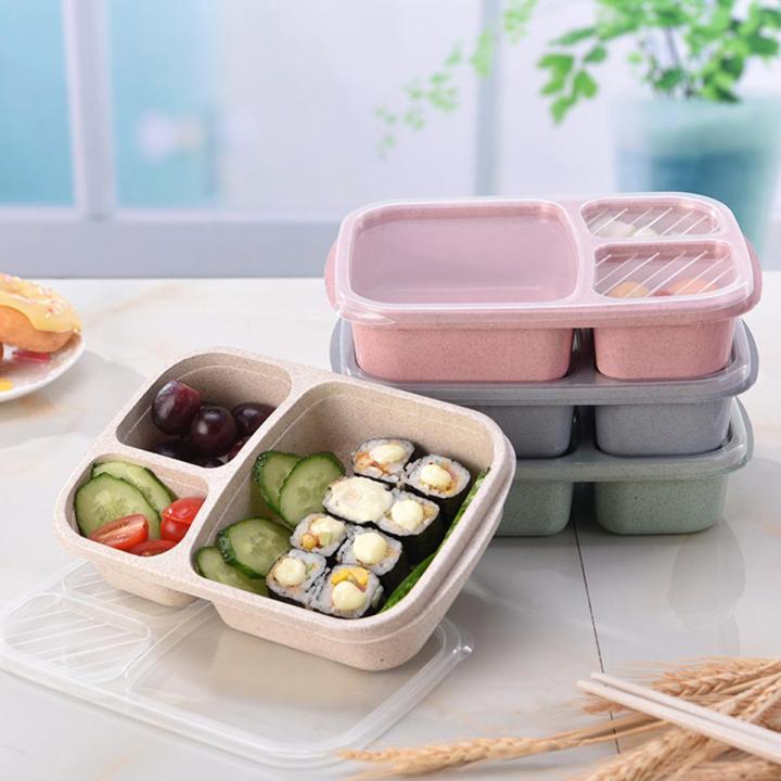Mellifuous Lunchbox Voor Volwassenen, Kinderen, Lunchbox Van 1400 ML Bento Boxen Voor Containers Met Ingebouwde Gebruiksvoorwerpen Lekvrij Can Be Use On Vaatwasmachine And Magnetron