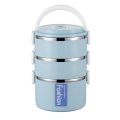 Grade Deepening Large Capacity Lunch Box Student Female Office Lunch Box Insulation Barrel Multi-Layer Insulated Lunch Box with Lid. 