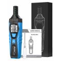 Handheld temperature and humidity meter can be switched at ?/? - blue+black.