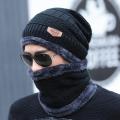 Winter Beanie & Neck Warmer Scarf Set - Winter Cap For Man - Cap For Men.