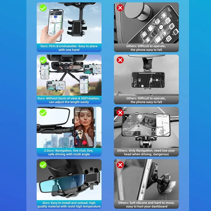 360%C2%B0%20Rotatable%20Car%20Phone%20Holder%20Rearview%20Mount%20Cradle%20Navigation%20Bracket%20Retractable%20Car%20Stand%20-%20Image%206