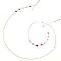 【Limited Quantity】 Vintage Beads Long Eyeglass Lanyard Eye wear Accessories Glasses Necklace Glasses Chain Bead random color.