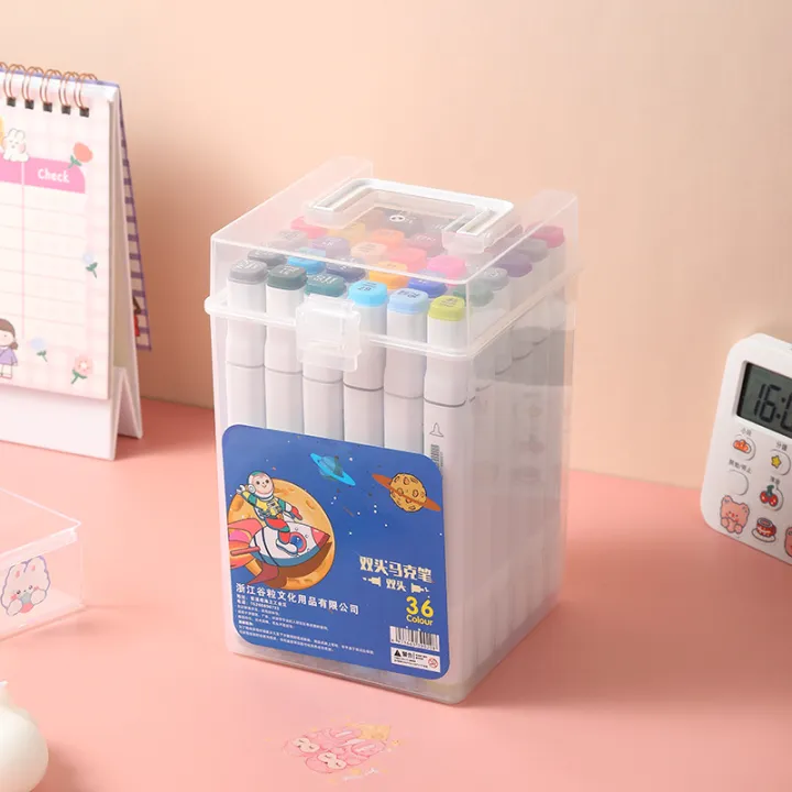 PP%20Barrel%20Boxed%20Double-Headed%20Oily%20Marker%20Pen%20Children%20Art%20Drawing%20Graffiti%20Marker%20Pen%2060%20Color%2080%20Color%20Suit%20-%20Image%208
