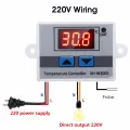 New XH-W3001 Aquarium Fish Tank Digital Temperature Controller with LED Display and 220V Power Supply. 