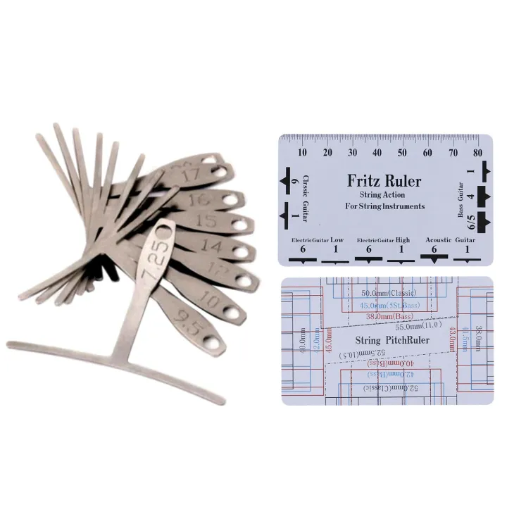 ICQURBT%202Pcs%20String%20Winder%20Tuning%20Peg%20Puller%20Replace%20Electric%20Drill%20with%20Guitar%20String%20Action%20Ruler,%209%20Understring%20Radius%20Gauge%20-%20Image%206