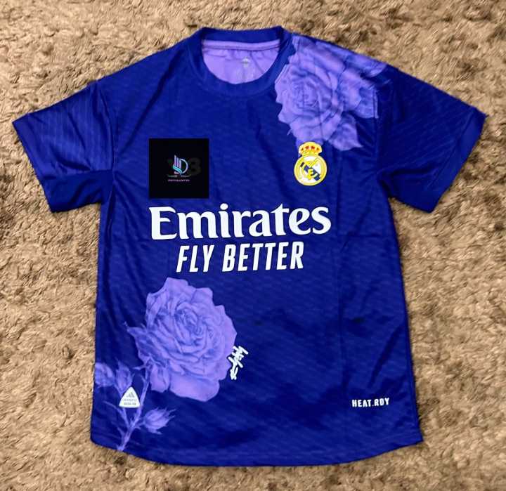 Real Madrid 4th Kit 2024/2025 Premium Quality Short Sleeves Football Jersey