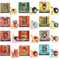 Anime One Piece Den Den Mushi Figure Luffy/Ace/Law/ Zoro /Sanji /Chopper Phone Bug Action Figure 12styles for Choose Amour zii. 