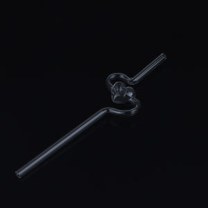 Pre-order 1Pc Reusable Love Straw Heart Straw Straws Bubble Tea Straws Household Transparent Bar Accessories-Cola Kids
